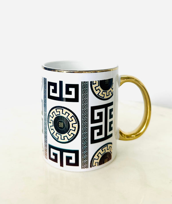 Greek Meander Coffee Mug