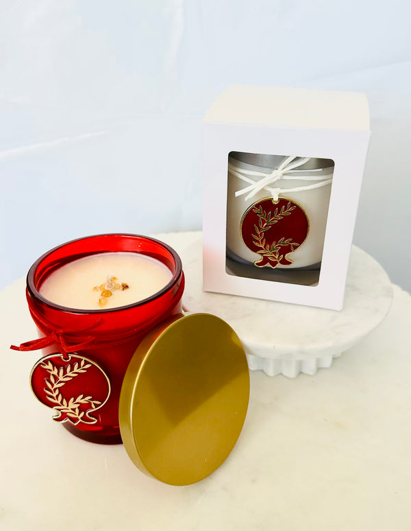 LIVANI Candle with Pomengranate