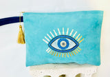 Turquoise Mati Clutch