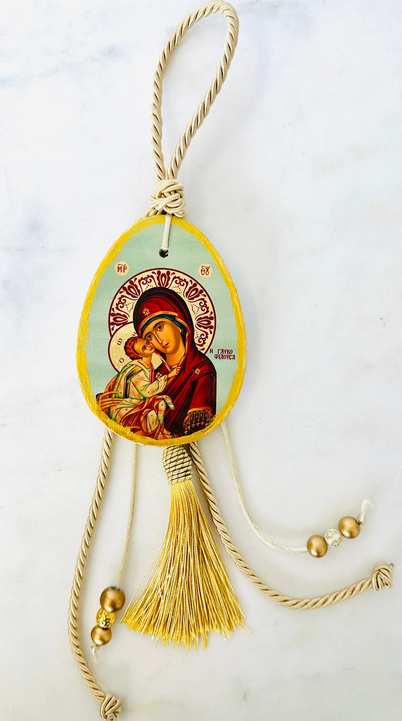 Panayia & Baby Jesus Wall Hanging