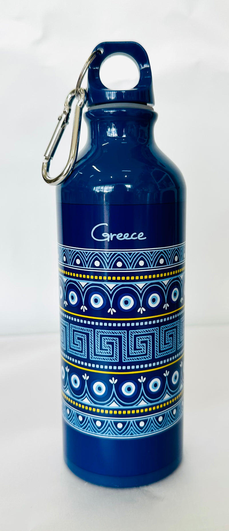 Greek Key & Mati Drink Bottle