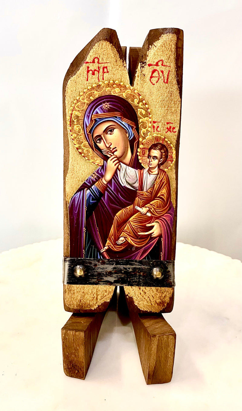 Icon Of Virgin Mary (Panayia) and Jesus Christ