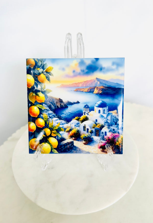 Greek Island Lemons - Tile