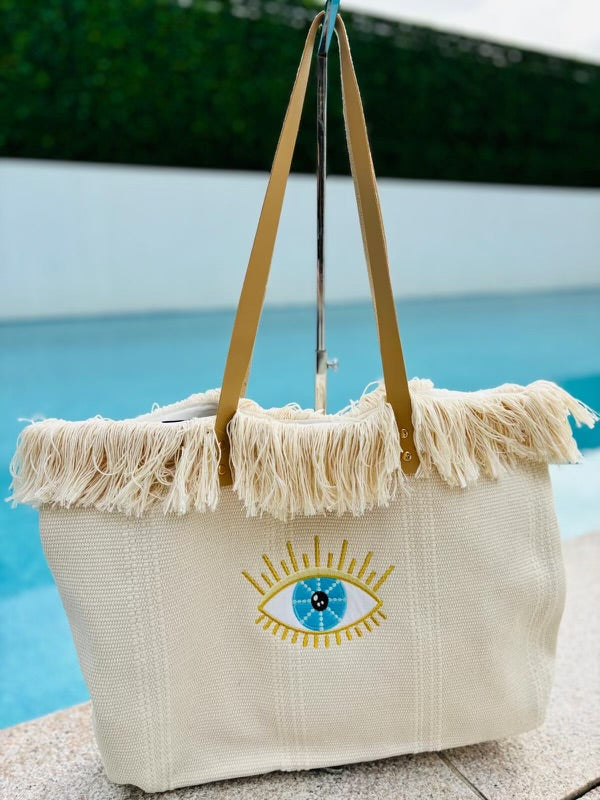 Mati Tassel Beach bag