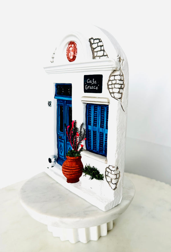 Handmade Greek Cafe Store Front