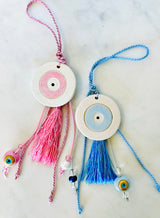 Mati Wall Hanging - Pink & Blue