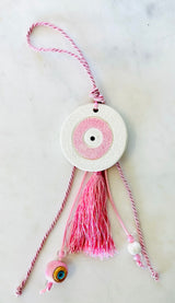 Mati Wall Hanging - Pink & Blue