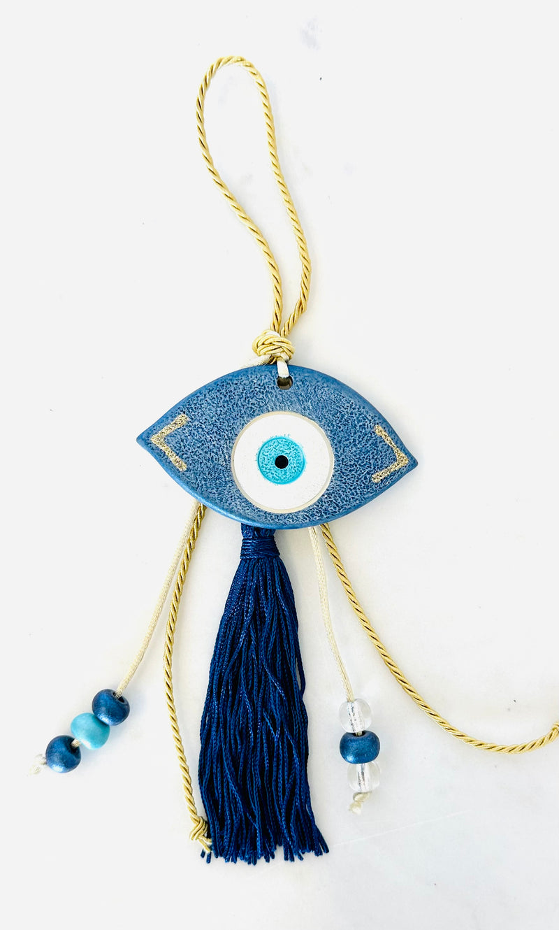 Blue and Gold Mati Wall Hanging