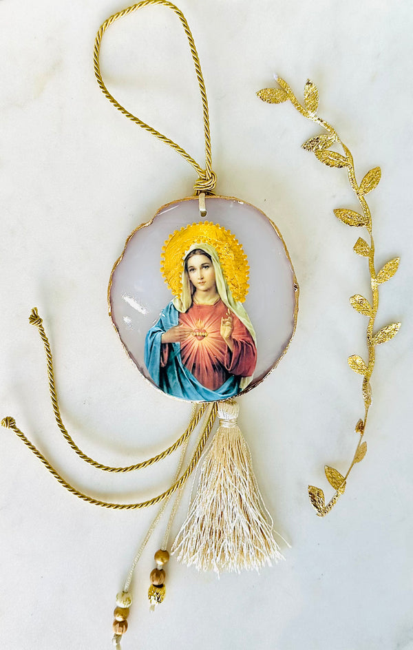 Catholic Mother Mary Hanging Amulet