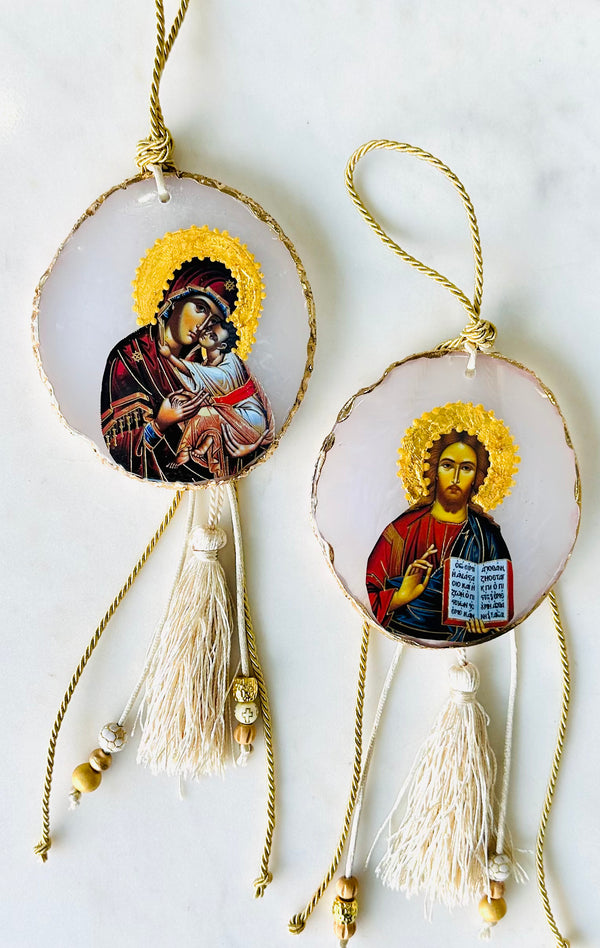 Panayia ( Mother Mary ) Hanging Amulet