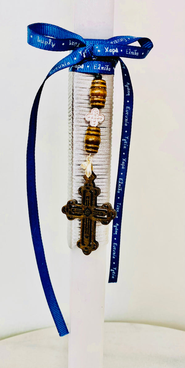 Tinos Cross Keepsake Lambatha