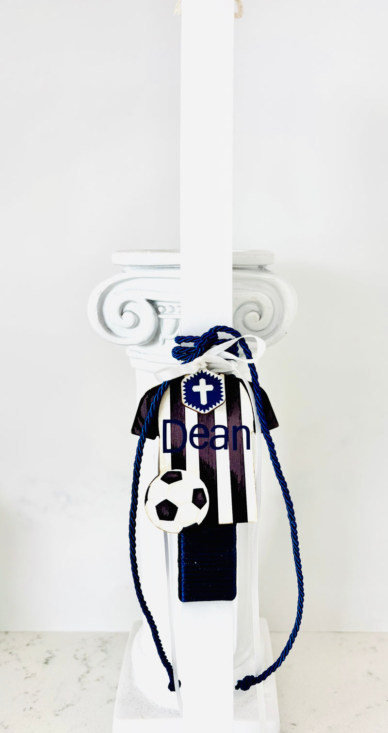 Personalised Greek Soccer Jersey Easter Lambatha