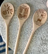 Greek Inspired Wooden Spoon