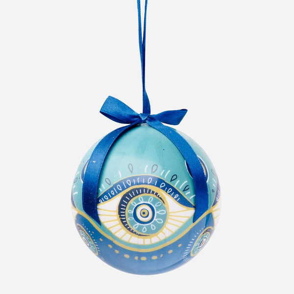 Christmas Bauble - Turquoise Mati