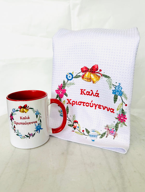 Greek Christmas Mug