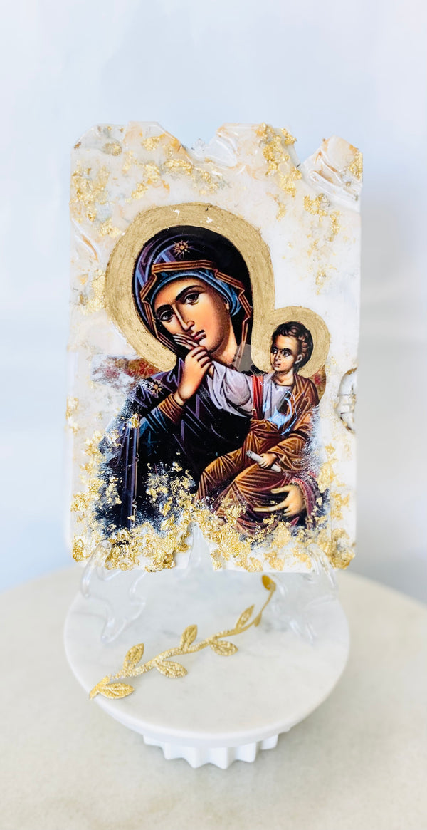 Panayia & Baby Jesus Icon