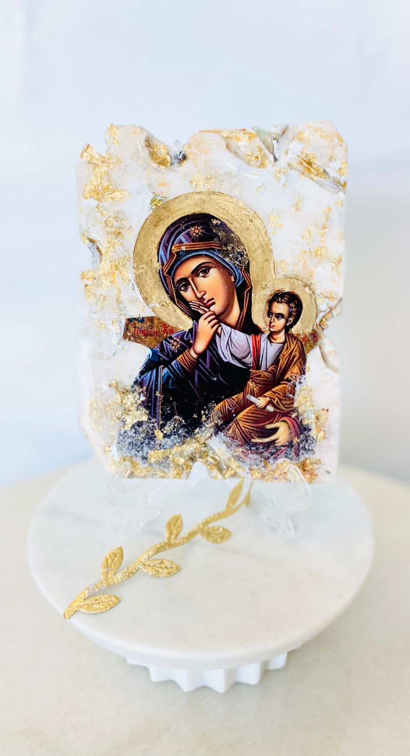 Panayia and Baby Jesus Icon