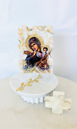 Panayia and Baby Jesus Icon