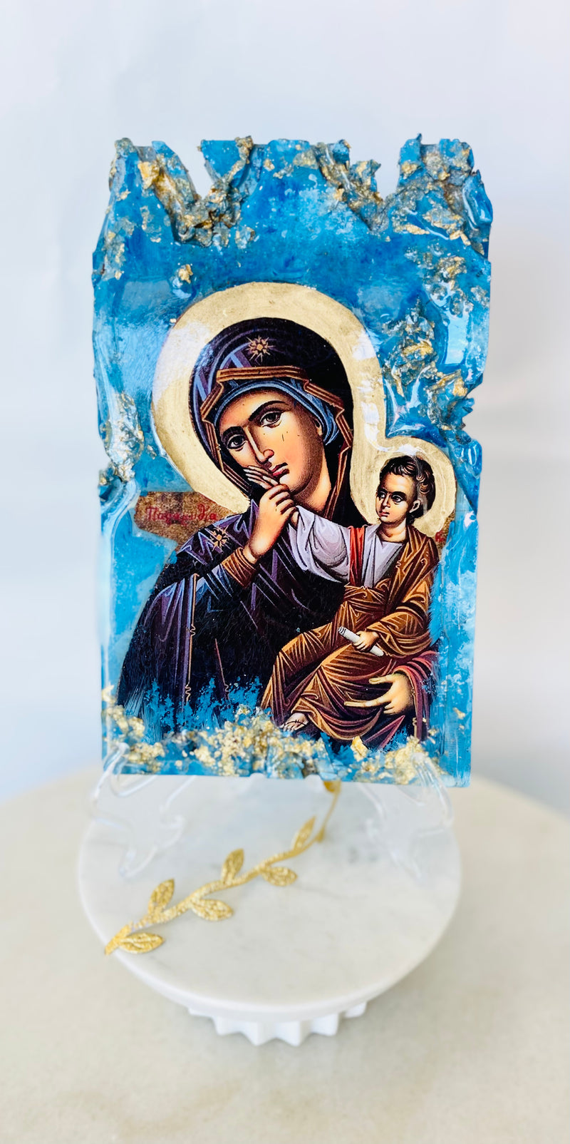 Panayia - Mother Mary and Baby Jesus Icon