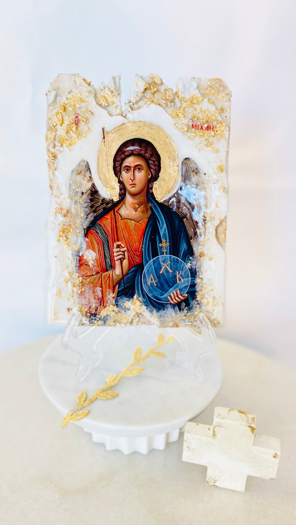 Handmade Archangel Michael Icon