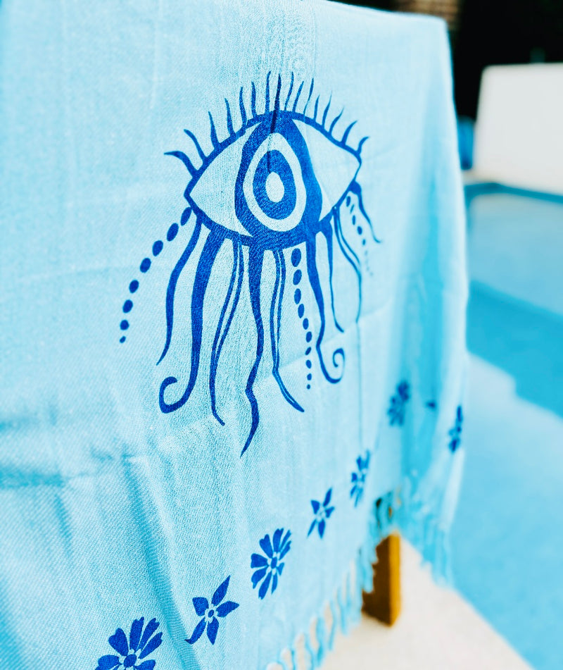 Sun & Mati Beach Towel - Turquoise