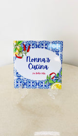 Italian Grandma's ( Nonnas ) Kitchen Lemon Chilli Tile