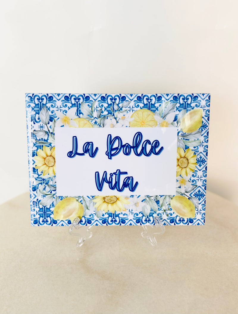 La Dolce Vita Ceramic Tile - Large