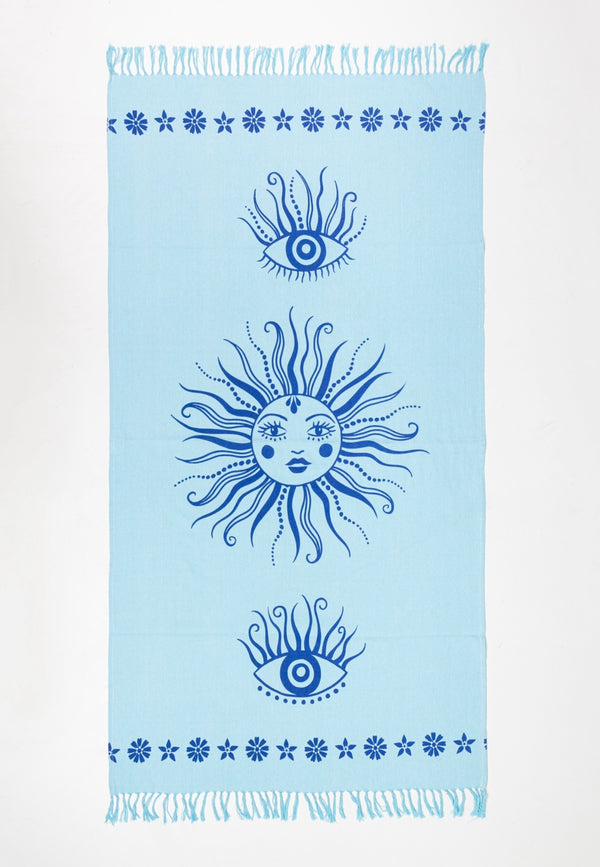 Sun & Mati Beach Towel - Turquoise