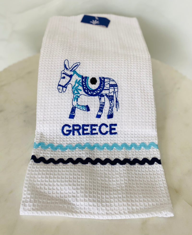 Tea Towel & Espresso Cup Gift Set - Donkey