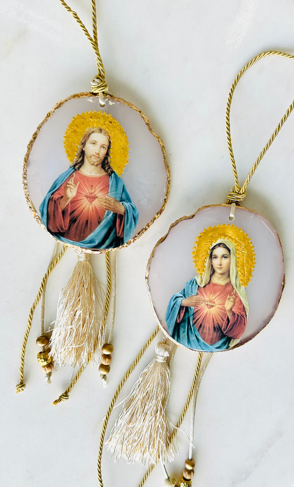 Catholic Jesus Hanging Amulet