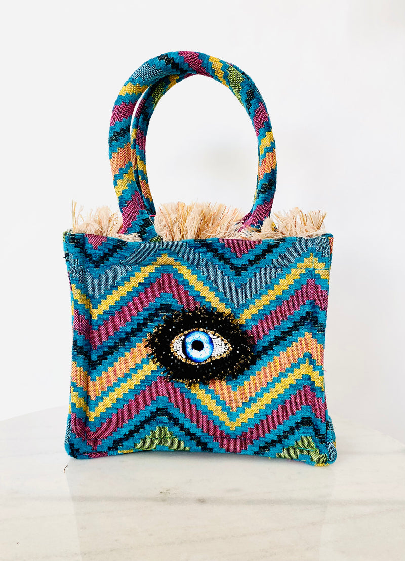 Sorena Colourful Mati Mini Tote Bag