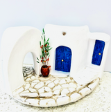 Greek Village Decor Art Piece