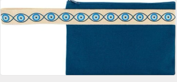 Mati Strap Blue Clutch