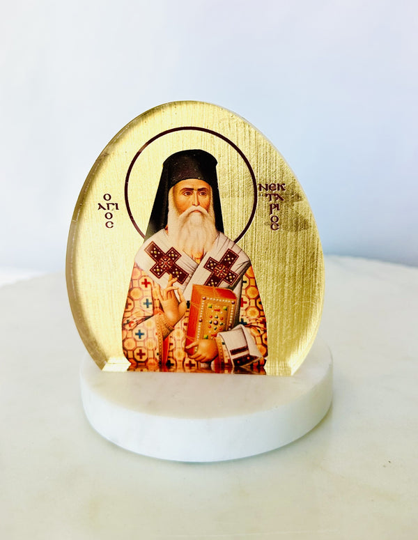 Saint Nektarios Icon