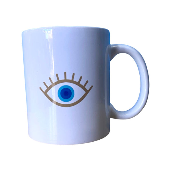 Greek Kalimera Μati Mug